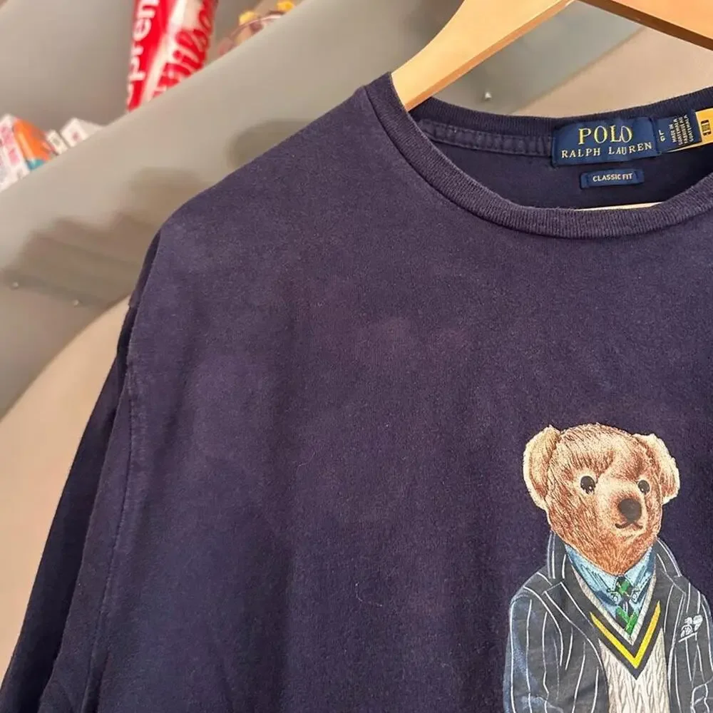 Vintage Y2K Polo Ralph Lauren Bear T-Shirt